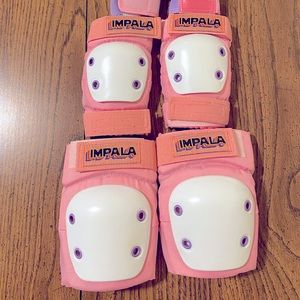 SKATE GEAR/KIDS PROTECTIVE SET - PINK